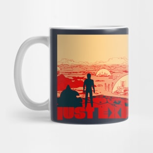 Just Explore Mars Space X Adventure Musk Mission Mug